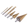 Step Drill Bits Serrated Spiral Bits High Speed Steel Woodworking