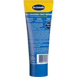 Dr. Scholl's Crema ultra hidratante para pies 3.5 oz, loción con 25% de urea para pies secos y agrietados, cura e hidrata para pies sanos