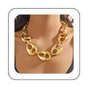 Reaky Punk Necklaces Gold Chunky Necklace Pig Nose Necklaces Chains