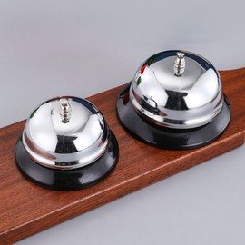 Tabletop Call Bell for Schools, Restaurants, Businesses & Board Games Large Call Bell 3ea