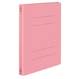 Kokuyo flat file PP Treatment Paper Cover Resin Binding Hardware 2 Hole A4 250 Sheets Accommodate Pink Flat – vsw10p