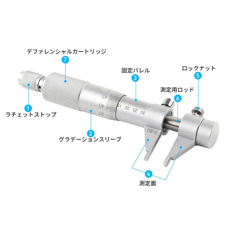 HFS(R) Inner Diameter Micrometer Inner Diameter Measuring Tool High Precision