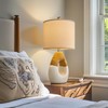 OYEARS Boho Table Lamps Bedroom Living Room Set 2 Small