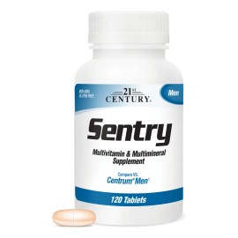 21st Century Multivitamínico Y Multimineral 120 Tabletas Sfn Sin Sabor