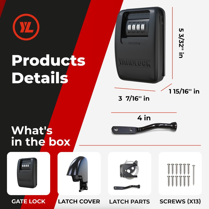 Gate Lock XLB – Secure Keyless Fence Lock and Latch