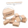 VILLFUL 2 Sets DIY Wooden Rubber Stamps for Scrapbooking Monthly