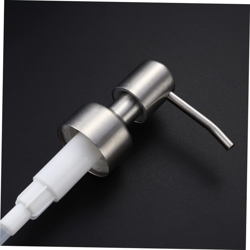 iplusmile 1pc Stainless Steel Lotion Dispenser Pump for Soap Liquid