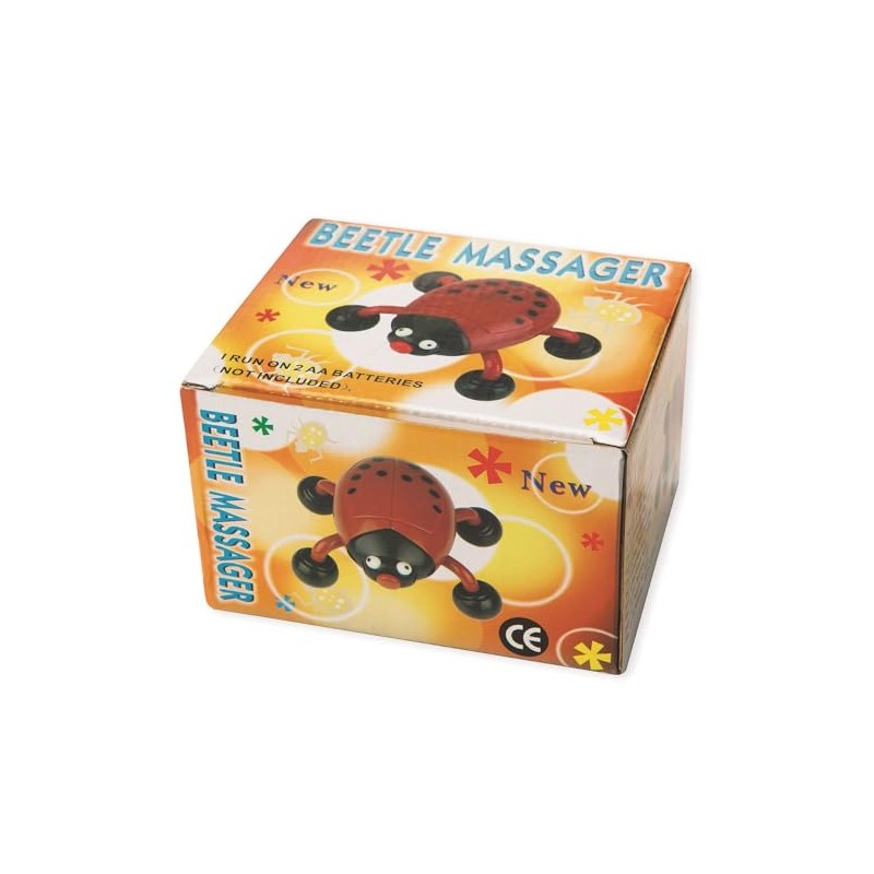 S&S Worldwide Battery Power Vibrating Ladybug Massager