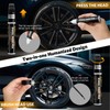 Black Rim Touch Up Paint, Car Wheel Paint for Rims