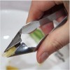 Wixine 2Pcs Stainless Steel Pineapple Peeler Remover Fruit Slicer Eye