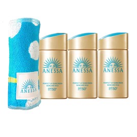 ANESSA ANESSA Perfect UV Skin Care Milk NA 2.4 fl oz (60 ml) + Towel