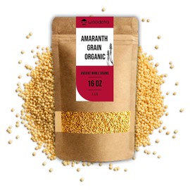 Amaranth Grain Organic, Ancient Whole Grains (1Lb)