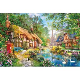1000 Piece Jigsaw Puzzle, Dominic Davison, Beautiful Serrage Small Diameter, 19.7 x 29.5 inches (50 x 75 cm)