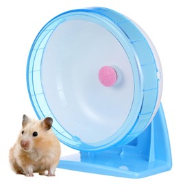 Didiseaon Hamster Exercise Wheel, Silent Hamster Running Wheel with Adjustable Stand Playpen Spinner for Guinea Pig Chinchilla Small Pets