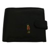 Guardsman Black Leather Mens Wallet RFID Protection