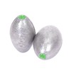 Atibin Removable Egg Lead Fishing Sinkers Saltwater Fishing Oval Sinkers