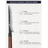 HOSHANHO 7 Inch Fillet Knife, Razor Sharp Hand Forged Boning