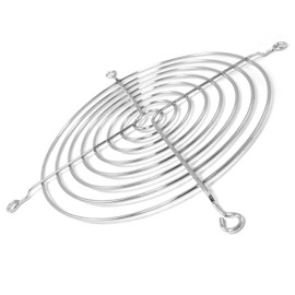 AABCOOLING Grill 140 Silver Metal Grill for 140 mm Fans, PC Dust Filter, 140 mm Dust Filter, Fan Cover, Dust Filter, 140 mm Fan Grill, 140 mm Fan Filter, Fan and Filter