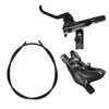 Shimano Deore BR-M6100/BL-M6100 Rear Disc Brake and Left Lever Black
