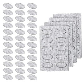 200 hojas de papel de lija de grano, 100/150/180/240 hojas de papel de uñas autoadhesivas, herramientas de cuidado de uñas, papel de lija de pulido de