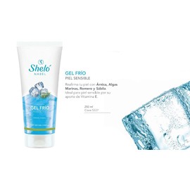 Gel Frio Reafirmante Corporal con Extracto de Árnica, Algas marinas, Romero y Sábila