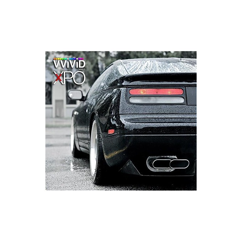 VViViD Black Gloss Bulk Roll Vinyl Wrap Roll with Air