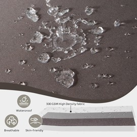 Dormirpilow Outdoor Pillows Set of 2, 26''×26''Waterproof Throw Pillow for Patio Furniture, Feathers and Down Filled Outside Decorative Pillows Inserts for Garden, Porch Swing, Couch and Sofa