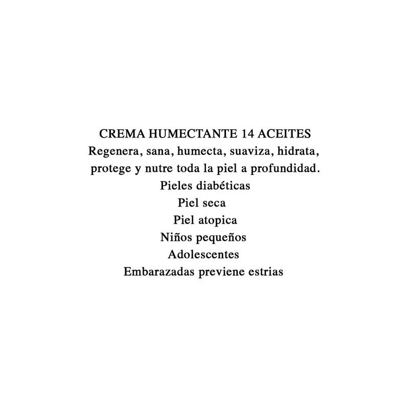 Cremma 14 Aceites Blen Desmaquillante Corporal 14 Aceites.
