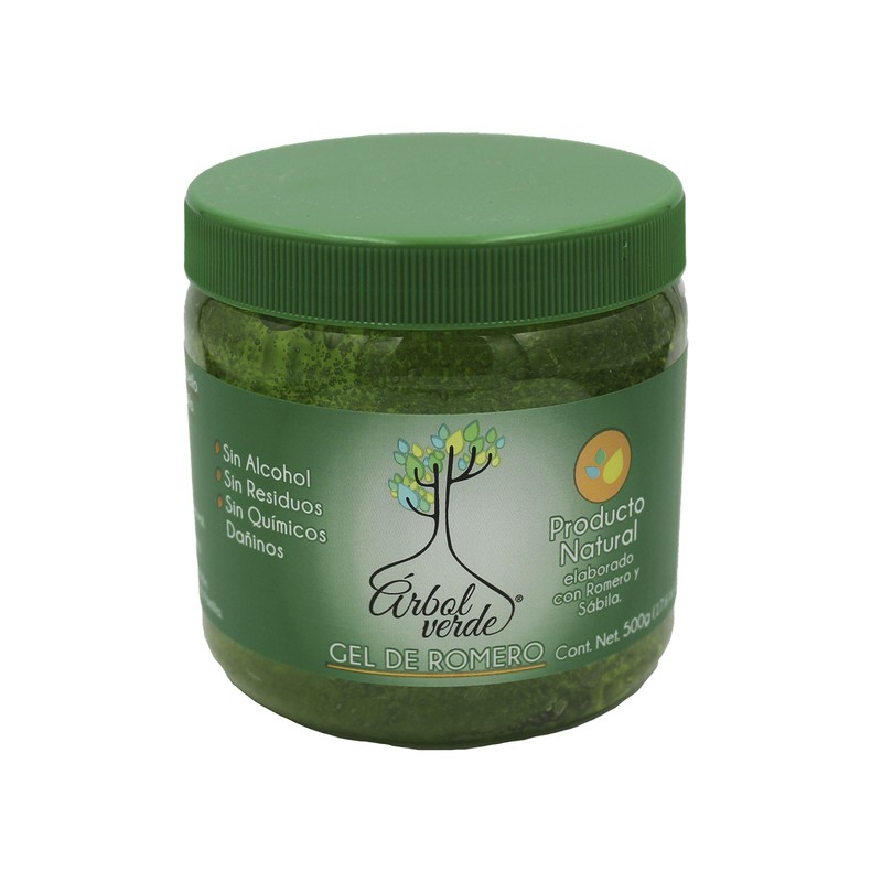 Gel fijador de cabello a base de Romero y SÃƒ¡bila