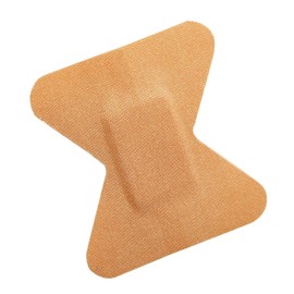 AmeriCan Goods Fingertip Sterile Fabric Bandages Large 1.75" x 3" Adhesive Stretch & Breathability Hypoallergenic Finger Butterfly Bandages, Latex Free (100)