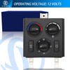 Sorghum Climate Control Module - A/C Control Panel Module 12V