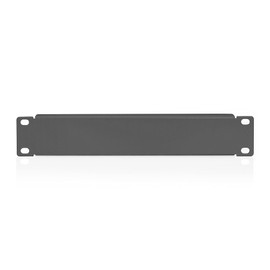 Digitus 1HE Blank Cover Plate 10 Inch 45 x 255 x 10 mm Black (RAL 9005)