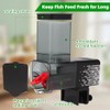 Alimentador automático para Peces, dispensador para acuarios de Interior, diseño