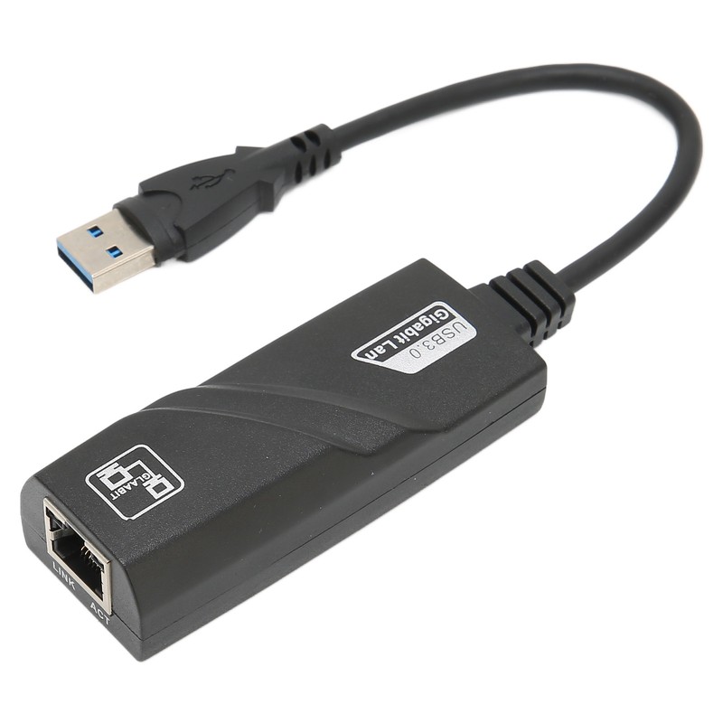 Ethernet Adapter 1000Mbps Fast Transmission Stable Internet Small Portable Wired