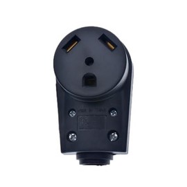 30 Amp RV Power Inlet - Heavy-Duty Replacement Receptacle for Campers and Trailers