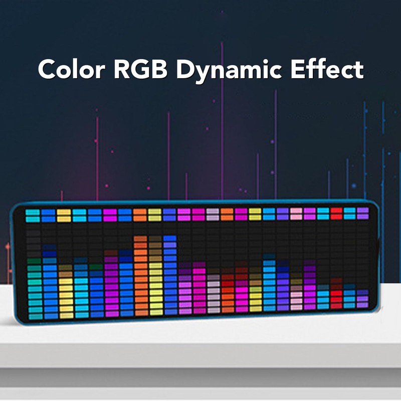 Audio Spectrum Analyzer, 16x24 LED Music Spectrum Display, 20 Dynamic