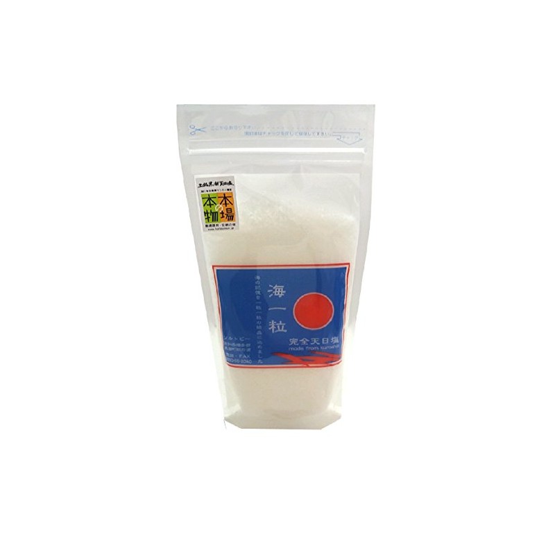 One grain of sea sun-dried salt, 7.1 oz (200 g)
