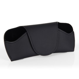 fccairms Sunglasses Holder for Car, Universal Glasses Case for Car Visor Clip, With Hidden Magnetic Closure Car Interior Accessories (Black)