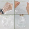 Minekkyes 13 Gallon Tall Kitchen Trash Bags, Large Clear Plastic