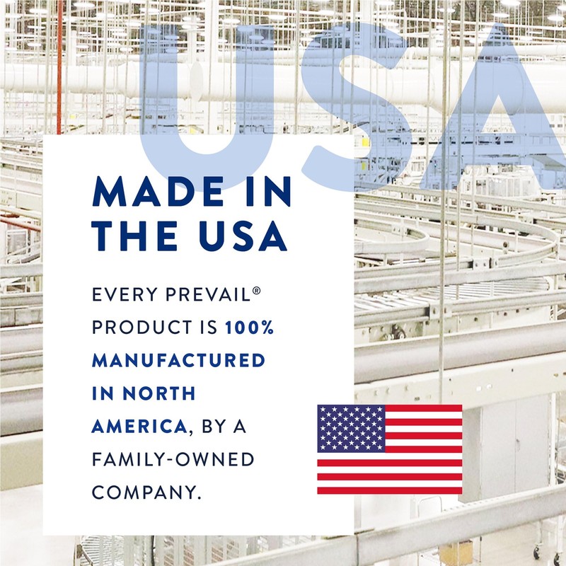 Prevail Per-Fit Unisex Maximum Absorbency Incontinence Briefs with Refastenable Tabs,