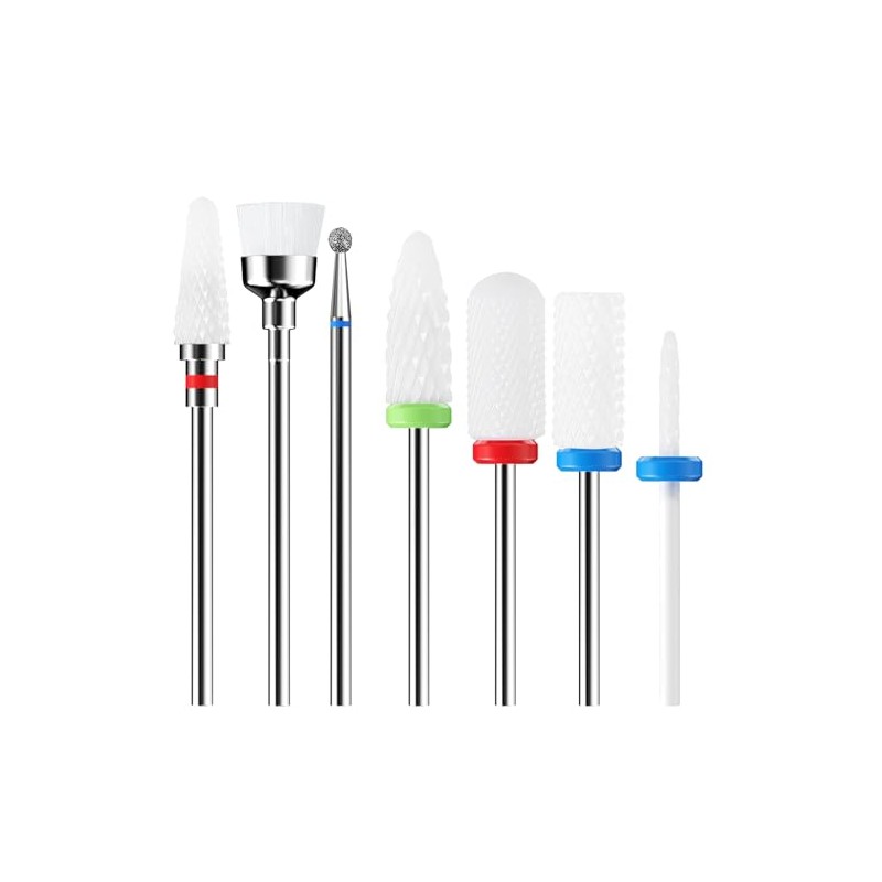 Traxenta 7 Pieces Nail Cutter Attachments, Cutter for Gel Nails,