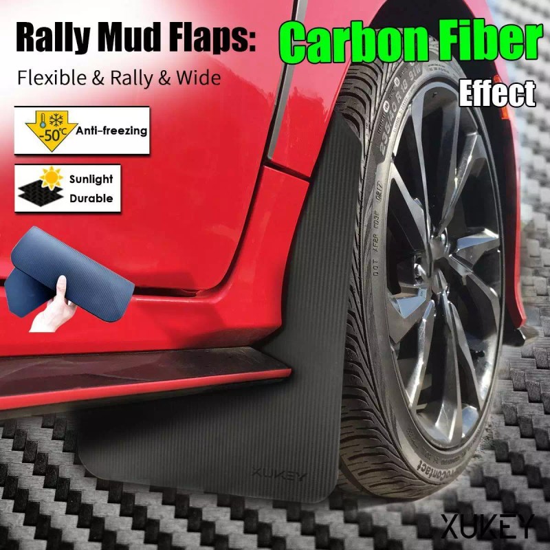 XUKEY 4x Rally Mud Flaps Mudflaps Mudguards Splash Guards For