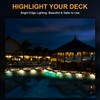 Solar Deck Lights Outdoor 20 Pack, Fence Lights Solar Powered