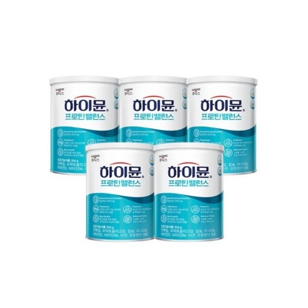 Ildong Foodis Hymune Protein Balance 304g 5 cans / 일동후디스 하이뮨 프로틴 밸런스 304g 5캔