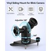 2Pack Vinyl Siding Mount Compatible with Blink Outdoor 2K+/ Blink