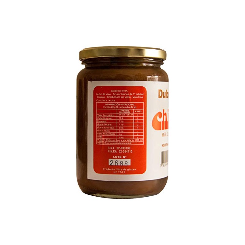 Dulce de leche chimbote, premium artesanal (handmade) traditional, made in