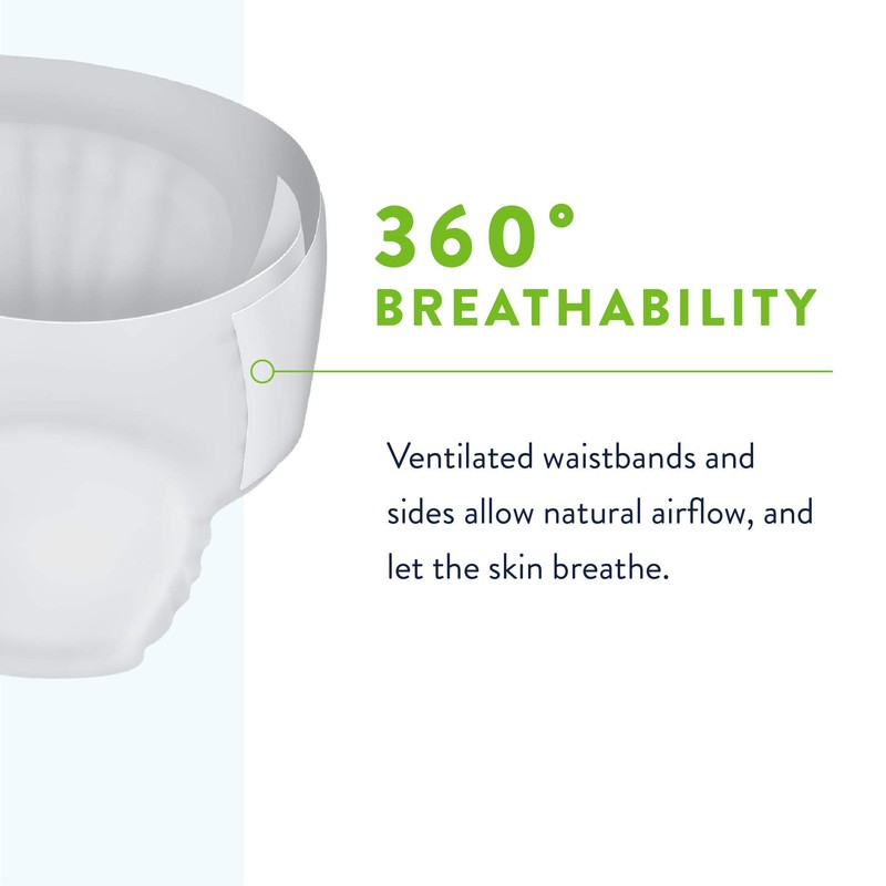 Prevail Bariatric Ultimate Absorbency Incontinence Briefs, Size A, 12 Count