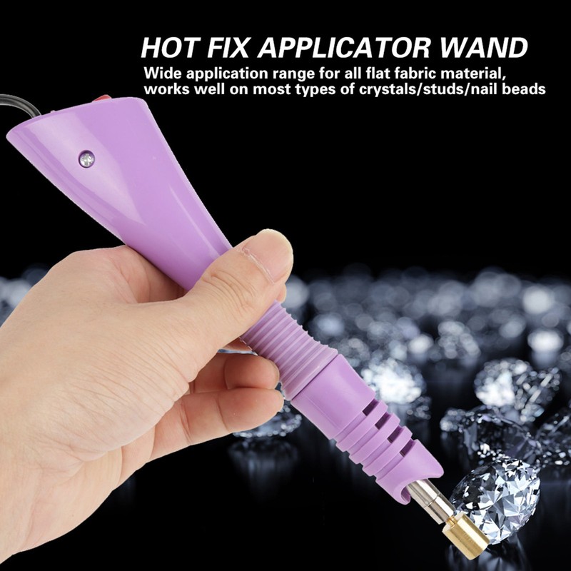 Hot Fix IrOn On Applicator Wand Heat Gun for Rhinestone