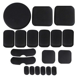 XSAJU Helmet Inner Pad for Motorcycles, Airsoft Games, Lightweight, Protective Pad, Helmet Inner, Black