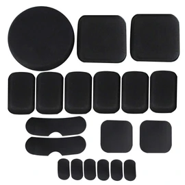 XSAJU Helmet Inner Pad for Motorcycles, Airsoft Games, Lightweight, Protective Pad, Helmet Inner, Black